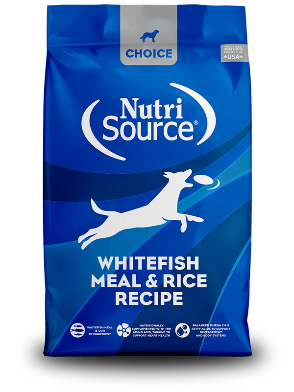 Whitefish Meal & Rice - bag front