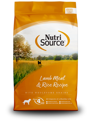 Lamb Meal & Rice - bag front