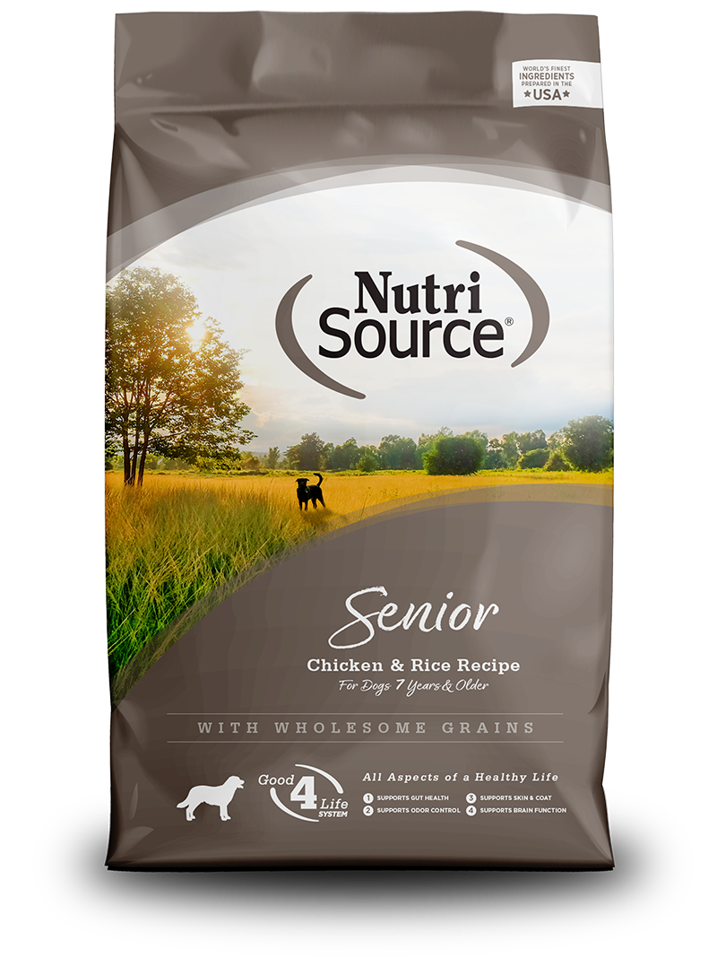 Nutrisource senior top dog food