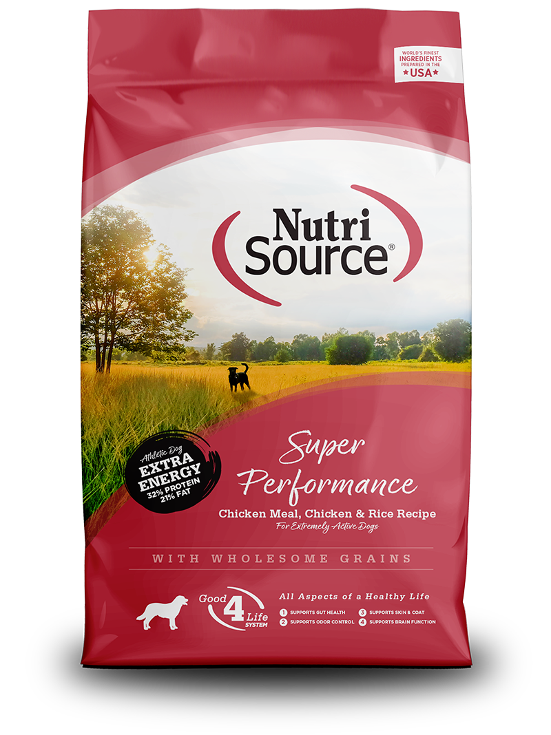 Nutrisource performance dog food best sale