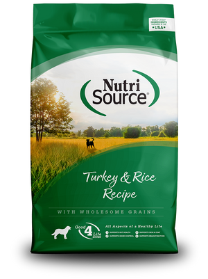 Turkey & Rice - bag front
