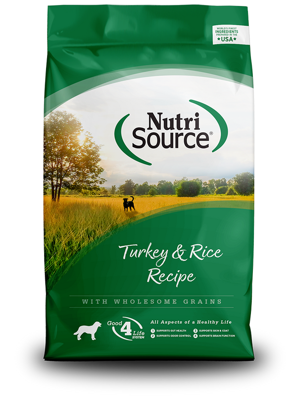 Turkey & Rice - bag front