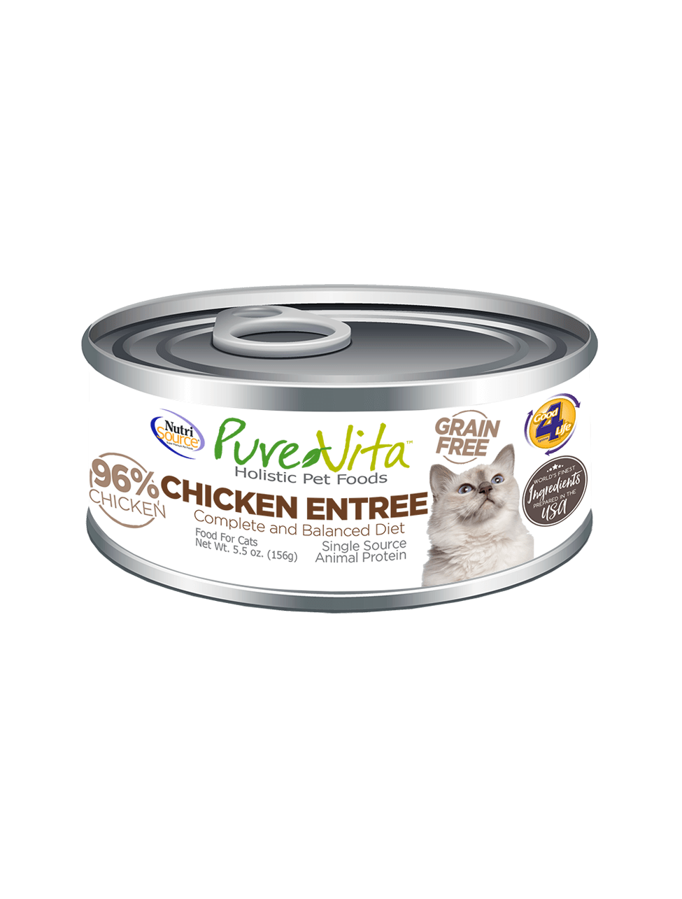 Pure chicken 2024 broth for cats