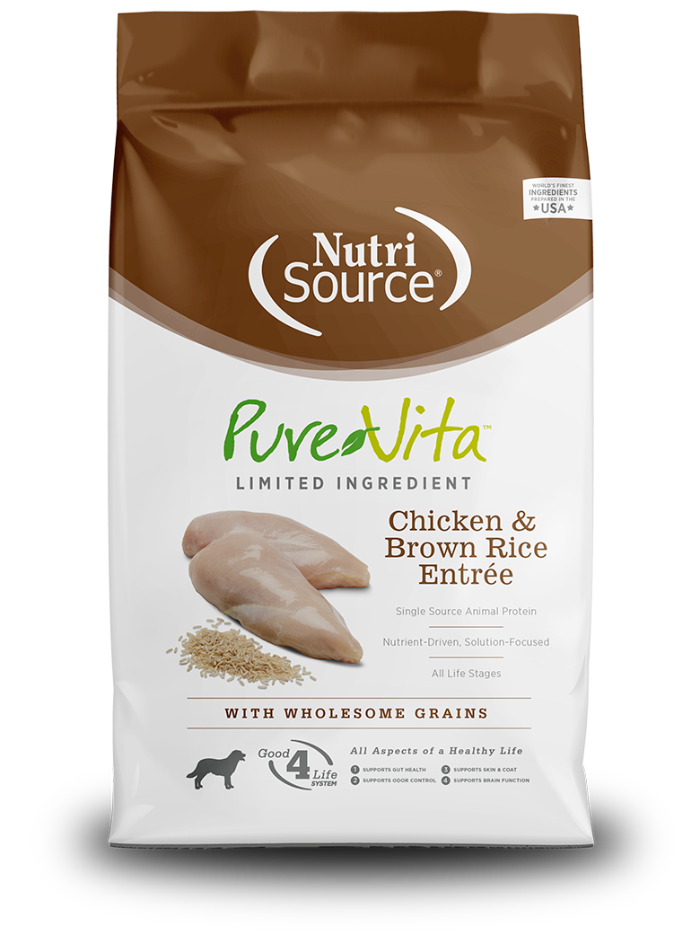 Nutrisource pure vita top dry dog food